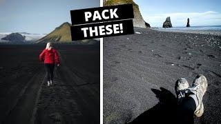 ICELAND PACKING | 5 shoes you need for your trip!