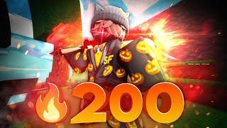 HOW I got a 200 WINSTREAK in Roblox Bedwars..