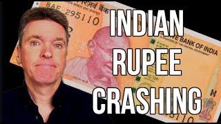 INDIAN Rupee Crashing Further