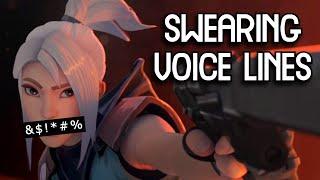 Valorant - All Swearing Voice Lines