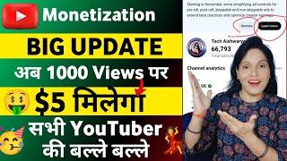 Upcoming ad control changes | YouTube Monetization Update 2023 | Youtube New Update