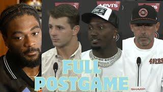 FULL PostGame Interview 49ers | Brock Purdy, Kyle Shanahan, Brandon Aiyuk, Deebo Samuel, George