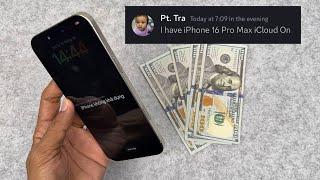 iPhone 16 Pro Max iCloud Locked Remove 600$ | Change Logic Board