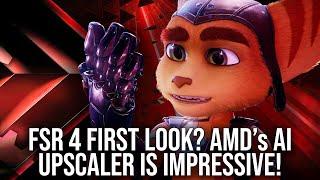 Our First Look At FSR 4? AMD's New AI Upscaling Tech Is Impressive!