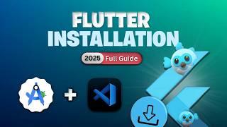 How to install Flutter on Windows 2025 | Setup Android Studio for Flutter Step by Step