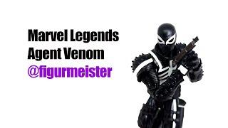 Marvel Legends Agent Venom Flash Thompson Retro Spider-Man Wave Comic Action Figure Review