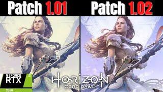 Horizon Zero Dawn PC Complete Edition [New Patch 1.02 vs Old Patch 1.01]~Ultra Settings