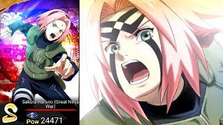 NxB NV: Sakura Great Ninja War NEW EX-Rekit Showcase Solo Attack Mission Gameplay