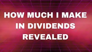 This is How Much I Make in Dividends Each Month