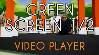 Chroma Material (Green Screen) 1/2 UE4 Video Player UE4 / Unreal Engine 4