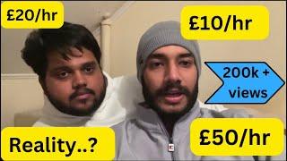 Jobs in london | reality ?| per day income in uk | london | england | lavish arora vlogs | Lavixh X