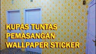 Cara Pasang Wallpaper Sticker Sendiri untuk Pemula