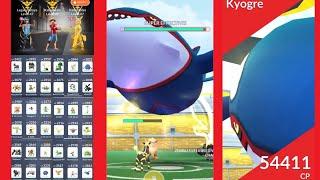 36 unique Kyogre trio (no weather boost)