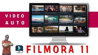 Filmora 11:  le mode instantané  - Montage vidéo automatique