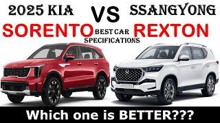 The New KIA SORENTO Vs ALL new SSANGYONG REXTON | Best Car Comparison