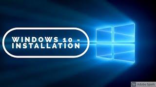 Complete install of Windows 10 Professional