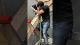 DIY staircase with framing lumber part 2 #diy