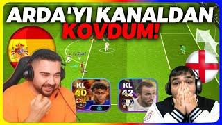 SİNİRDEN ARDA'YI KANALDAN KOVDUM! EURO 24 FİNALİ İSPANYA-İNGİLTİRE MAÇI ÖZEL CEZA SAHASI CHALLENGE!