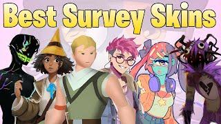 Looking at the Best Fortnite Survey Skins.