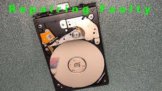 How to repair faulty hard drive, Recovery data from faulty hard drive.