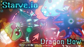 Noob gets a Dragon Bow!!! | Starve.io