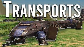 How to use Transports (basics, multiple drop points, ghetto gunships, and more)