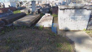 Marksville cemetery suffers major damage from flooding