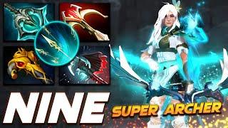 Nine Windranger Super Archer - Dota 2 Pro Gameplay [Watch & Learn]