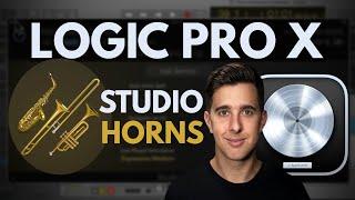 How to use the Studio Horns in Logic Pro X | Studio Horns Essentials