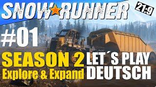 S02 #01 - Neue Karte Yukon - Kanada  SNOWRUNNER Season 2 Explore & Expand  Let´s Play Deutsch