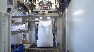 Automatic Bagging Machine for flour (pinch top closing)