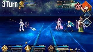 [FGO NA] Fate/Requiem Collab Challenge Quest 3 Turn Clear