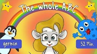 The Whole German Alphabet - German Letters From A to Z With Lyrics - ABC For Kids