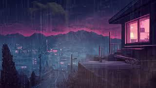 Chill out to lofi beats and the sound of rain on the rooftop after a long day  beats to chill/relax