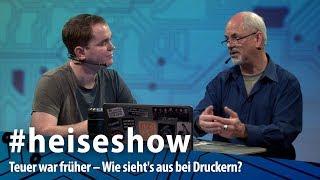 Laser vs. Tintenstrahl, kostenlose Tintenabos – Wie sieht's aus bei Druckern? | #heiseshow