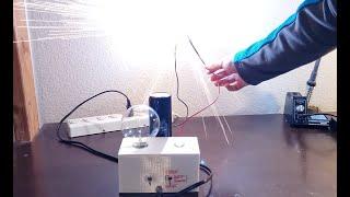 Large Capacitor Spark Demo