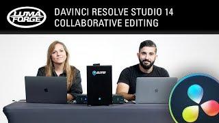 DaVinci Resolve Studio Collaborative Editing