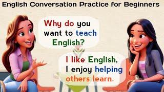 English Conversation Practice for Beginners - Level 1 |  English Speaking Practice | Learn English