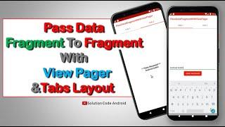 How to pass data between each Fragment in ViewPager and refresh the Fragment interface\pass data