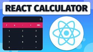 Build a CALCULATOR APP in REACT JS | A React JS Beginner Tutorial