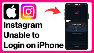 Fix: Instagram “Unable to Login An unexpected error occurred Please try logging in again” on iPhone