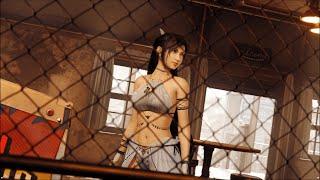 Final Fantasy VII Remake: Tifa Passion Mermaid Costume Mod from Ever Crisis Showcase