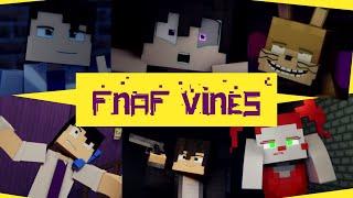FNaF Characters As Vines! | Minecraft Animated Compilation | #vine #fnafvines #fnafanimation