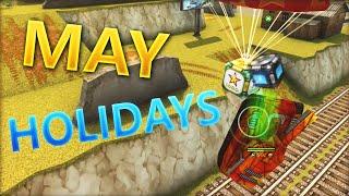 Tanki Online - May Holidays Gold Box Montage #32 | BLACK GOLDS!!!