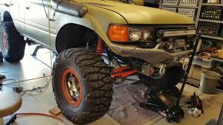 80 series Land Cruiser with open headers