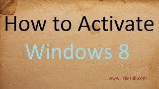 How to Activate Windows 8 Pro