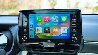 How to connect Apple CarPlay to Toyota Yaris Multimedia System 2022