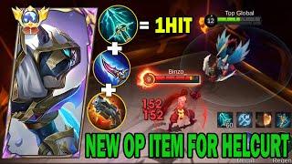 17kills EXP Lane Helcurt!! Helcurt One Skill Delete Build and Emblem 2024 ~ MLBB