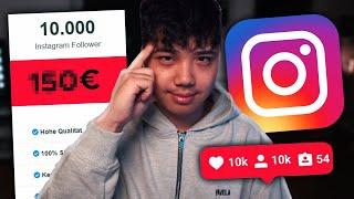 Ich kaufe 10.000 Instagram Follower und habe __€ verdient