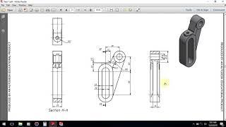 Tutorial Solidworks part design 22